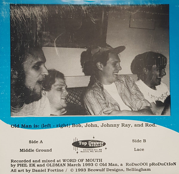 Old Man (3) : Middle Ground B/W Lace (7", RP)