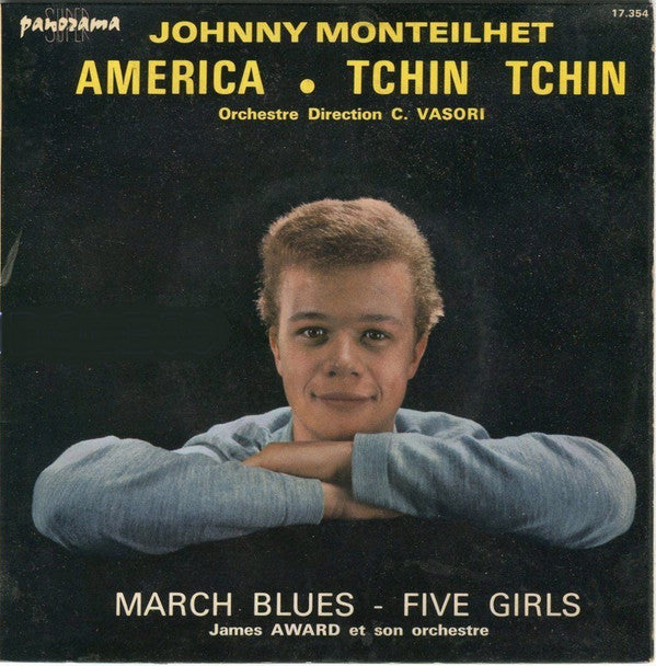 Johnny Monteilhet, James Award Et Son Orchestre : America (7", EP)