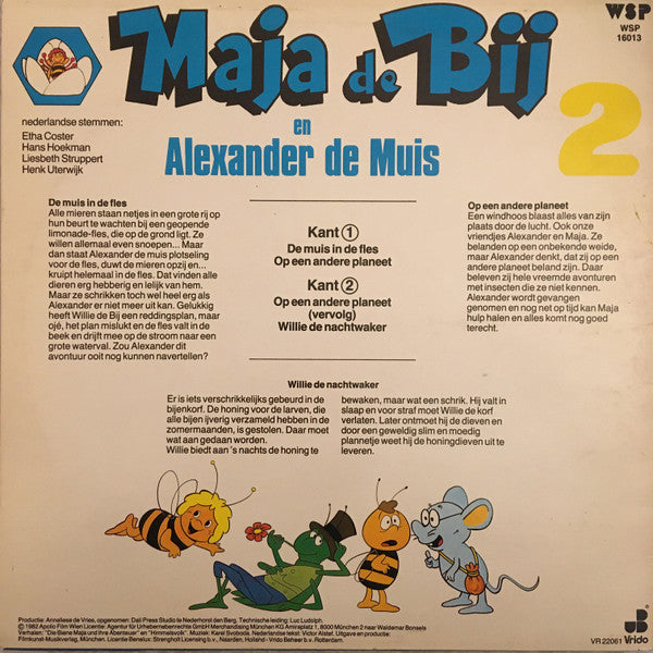 Maja De Bij : Maja De Bij En Alexander De Muis 2 (LP)