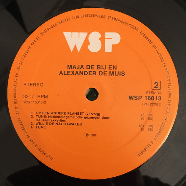 Maja De Bij : Maja De Bij En Alexander De Muis 2 (LP)