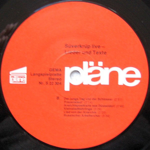 Dieter Süverkrüp : Live! - Warum Wird So Einer Kommunist? (LP, Album)