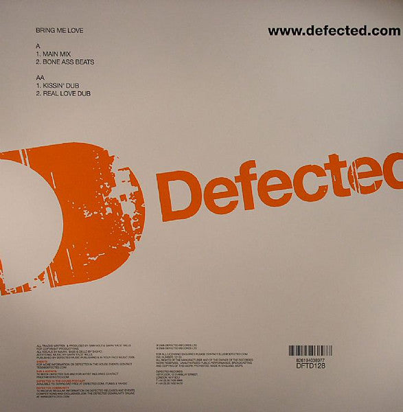 Copyright Feat. Imaani : Bring Me Love (12")