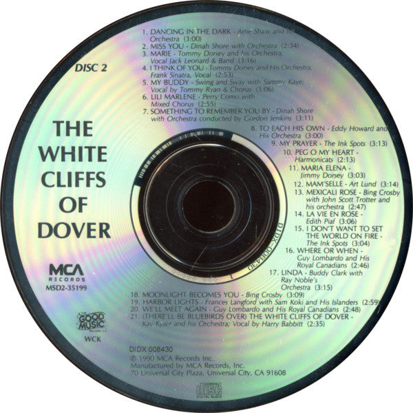 Various : The White Cliffs Of Dover (2xCD, Comp)