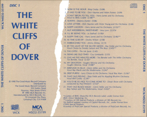 Various : The White Cliffs Of Dover (2xCD, Comp)
