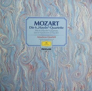 Wolfgang Amadeus Mozart, Amadeus-Quartett : Die 6 "Haydn"-Quartette (3xLP + Box)