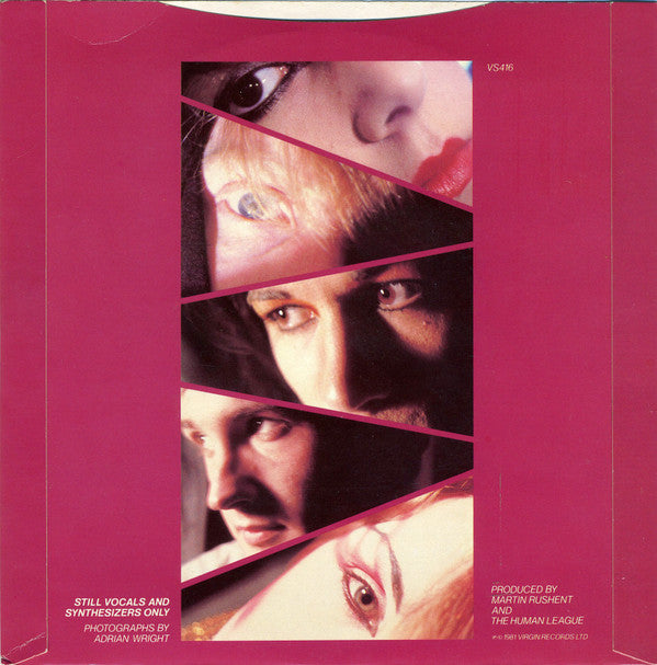 Human League* : The Sound Of The Crowd (7", Single)