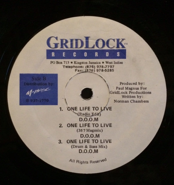 D.O.O.M* : Stroke (12")