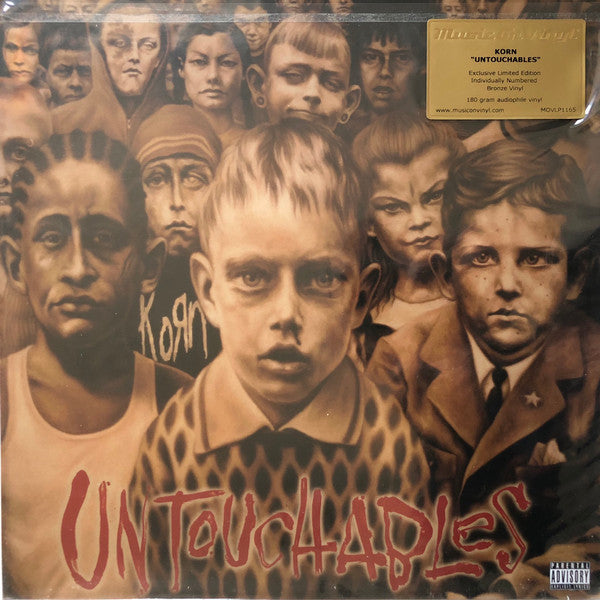 Korn : Untouchables (2xLP, Album, Ltd, Num, RE, RP, Bro)