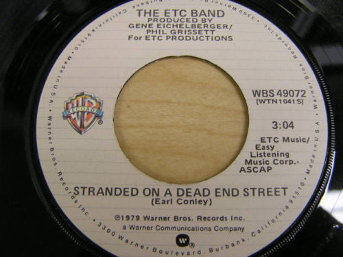 The Etc Band : Stranded On A Dead End Street (7", Single)