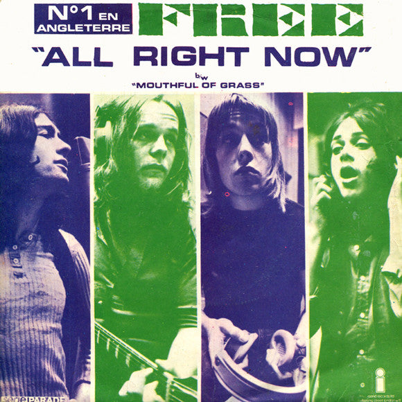 Free : All Right Now B/w Mouthful Of Grass (7", Single)