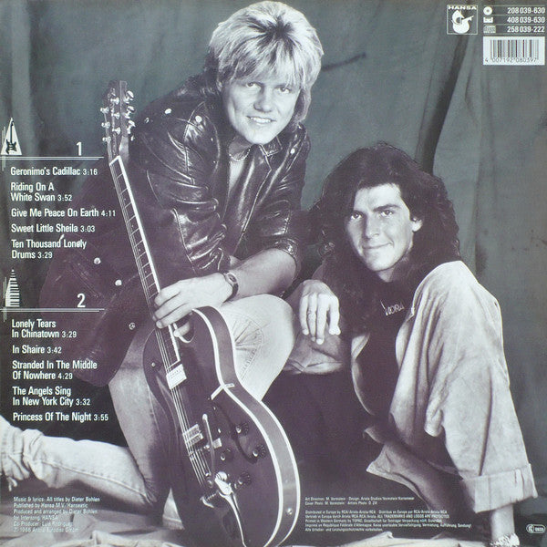 Modern Talking : In The Middle Of Nowhere - The 4th Album (LP, Album)