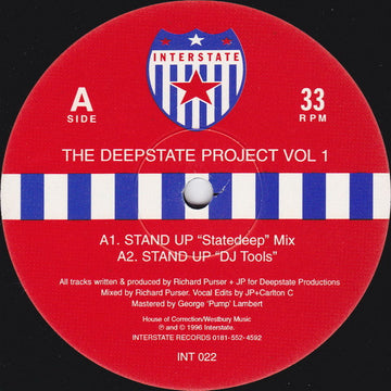 Deepstate : The Deepstate Project Vol 1 (12")