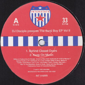 DJ Disciple : The Banji Boy EP Vol II (12", EP)