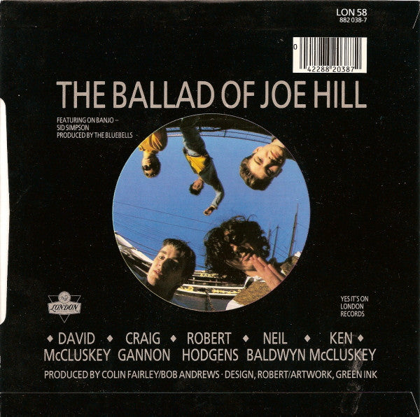 The Bluebells : All I Am (Is Loving You) (7", Single, Pap)
