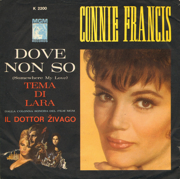 Connie Francis : Dove Non So (7")