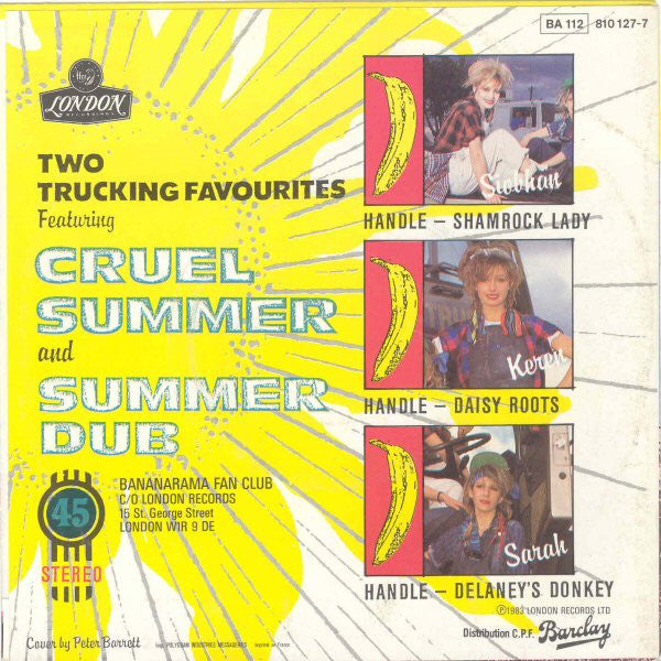 Bananarama : Cruel Summer (7", Single)