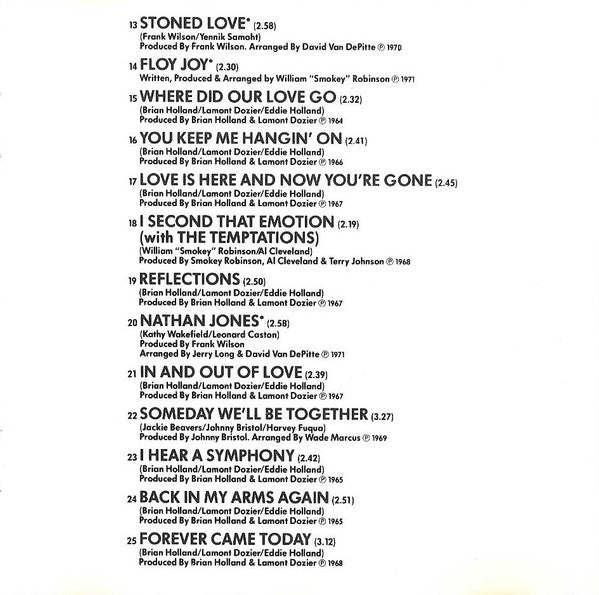 The Supremes : Love Supreme: The Very Best Of The Supremes Featuring Diana Ross (CD, Comp)