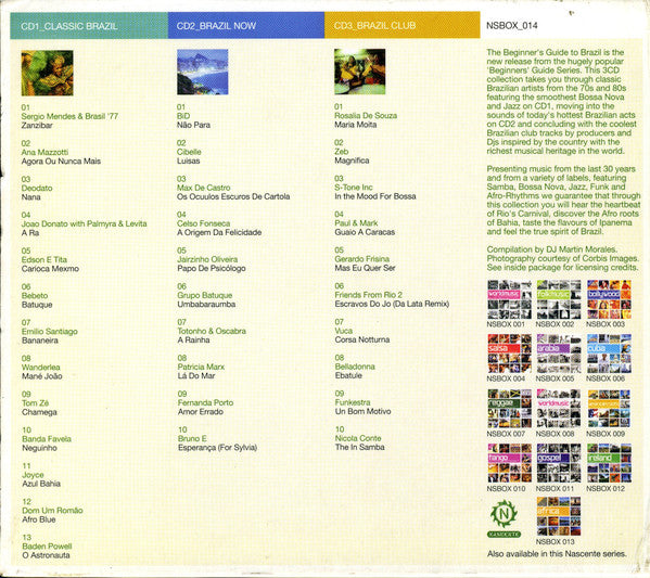 Various : Beginner's Guide To Brazil (3xCD, Comp)