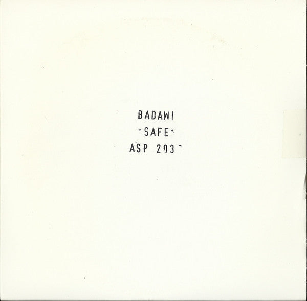 Badawi : Safe (CDr, Promo)