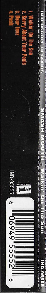 Smash Mouth : Walkin' On The Sun (CD, Single)