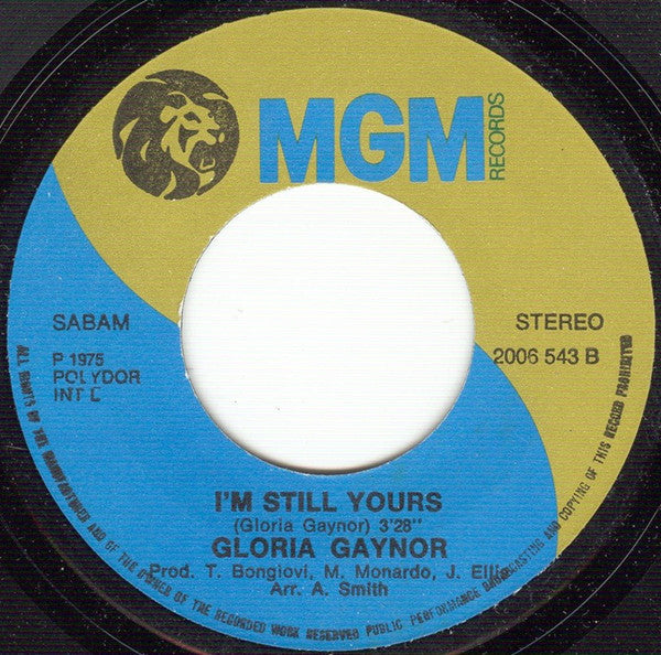 Gloria Gaynor : Do It Yourself (If You Want It) (7", Single)