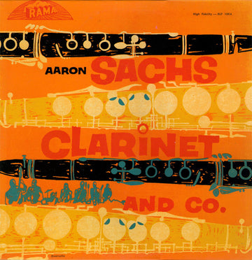 Aaron Sachs : Clarinet And Co. (LP, Album, Mono, RE)