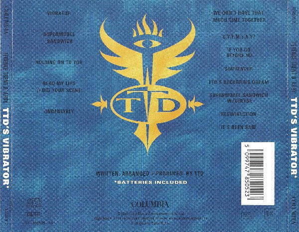 Terence Trent D'Arby : Terence Trent D'Arby's Vibrator* (CD, Album)