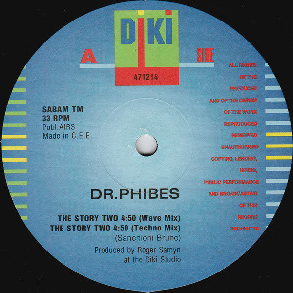 Dr. Phibes : The Story Two (12")