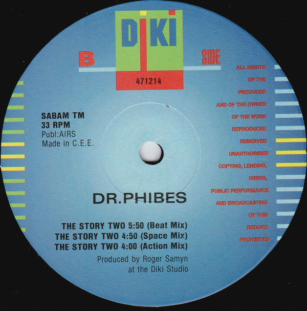 Dr. Phibes : The Story Two (12")