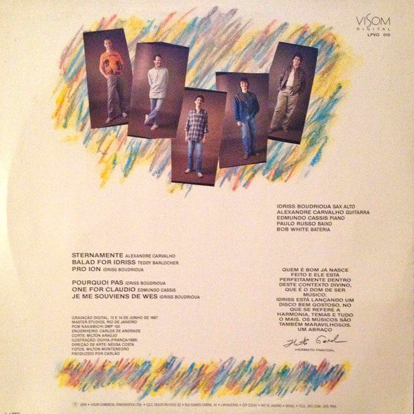 Idriss Boudrioua Quinteto : Jamal (LP, Album)