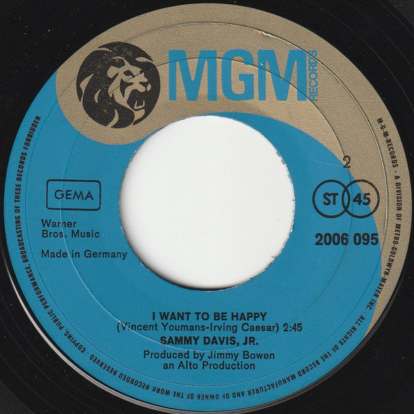 Sammy Davis Jr. : The Candy Man (7", Single)