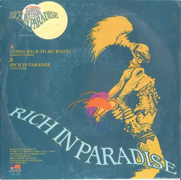 FPI Project : Rich In Paradise "Going Back To My Roots" (7", Single)