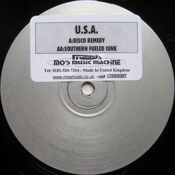 U.S.A. : Disco Remedy (12", W/Lbl)