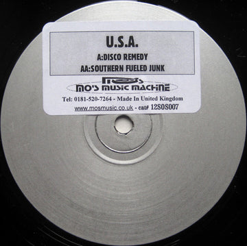 U.S.A. : Disco Remedy (12", W/Lbl)