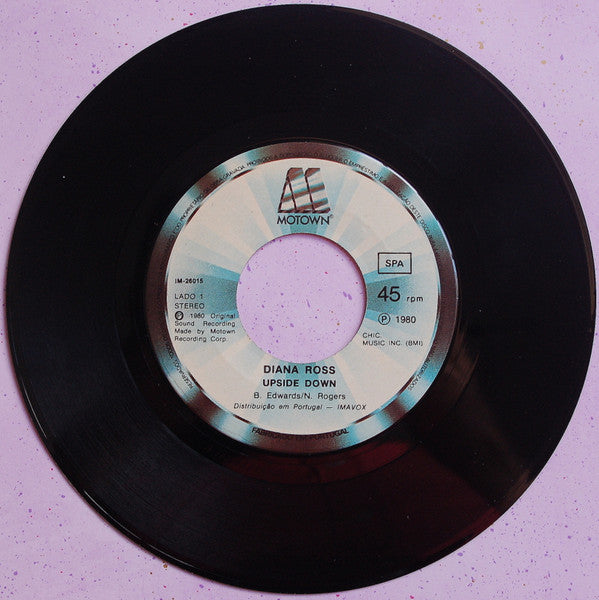 Diana Ross : Upside Down (7", Single)