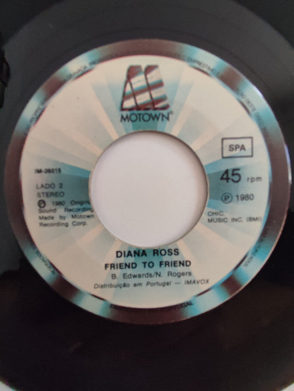 Diana Ross : Upside Down (7", Single)