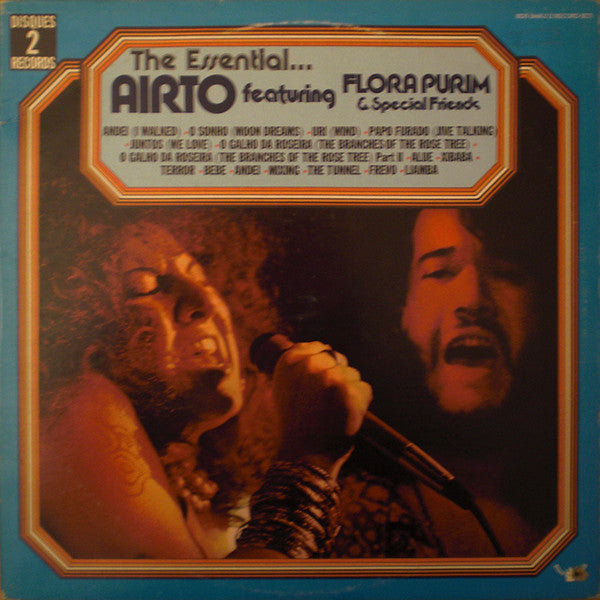 Airto Moreira Featuring Flora Purim : The Essential Airto (2xLP, Comp)