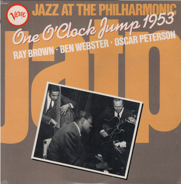 Ray Brown, Ben Webster, Oscar Peterson : Jazz At The Philharmonic One O'Clock Jump 1953 (LP, Album, Mono, RE)