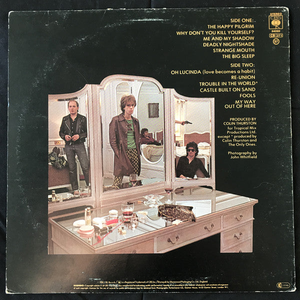 The Only Ones : Baby's Got A Gun (LP, Album)