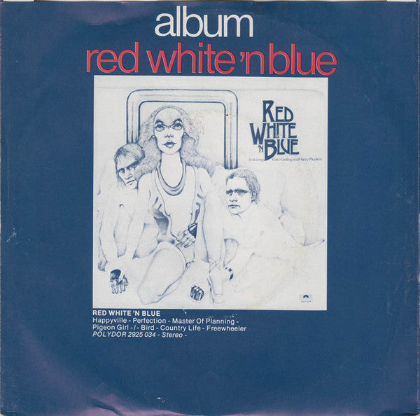 Red White 'N Blue : Master Of Planning (7", Single)