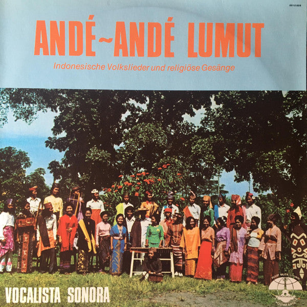 Vocalista Sonora : Andé-andé Lumut (Indonesische Volkslieder Und Religiöse Gesänge) (LP)