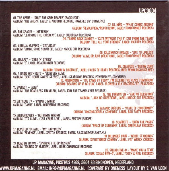 Various : Up Sampler 4 (CD, Comp, Smplr)