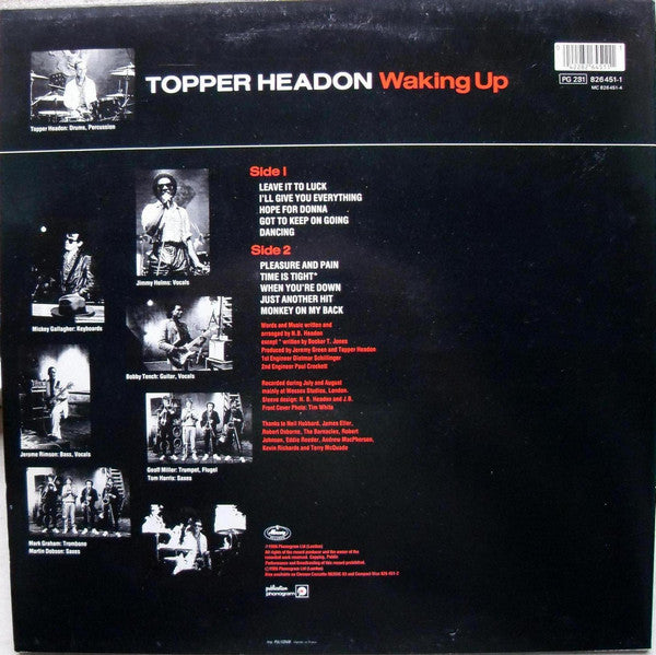Topper Headon : Waking Up (LP, Album)