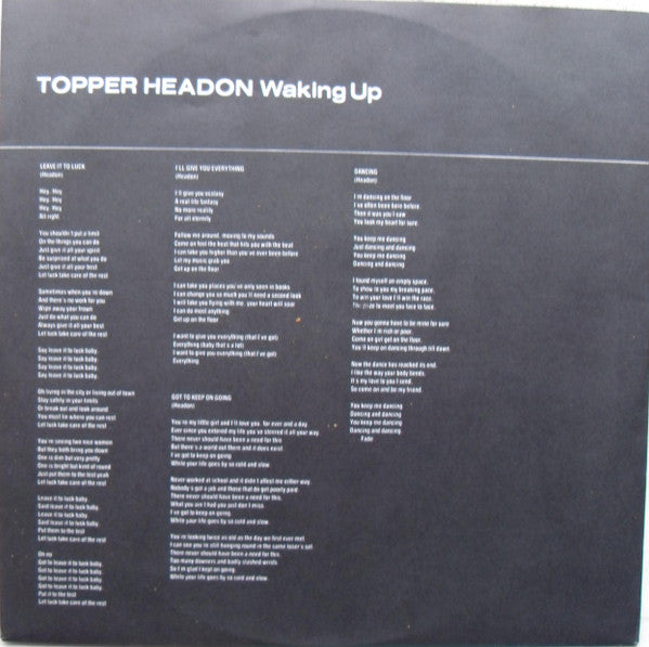Topper Headon : Waking Up (LP, Album)