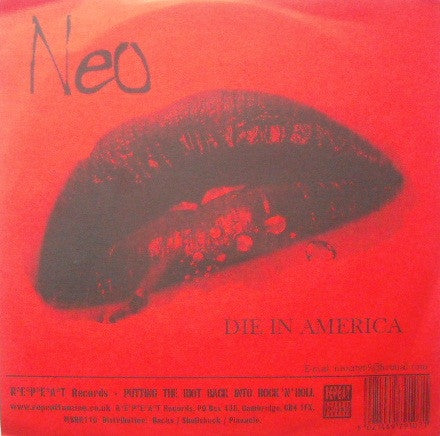 Neo (43) / The Virgin Suicides : Die In America / Elizabeth Royal (7", Single, Ltd, Red)