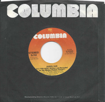 Janis Ian : Fly Too High (7", Single)