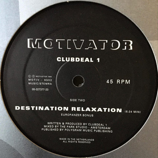 Clubdeal 1 : Hypin' (12")