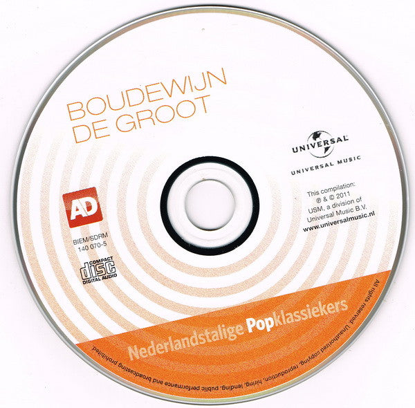 Boudewijn De Groot : Nederlandstalige Popklassiekers (CD, Comp)