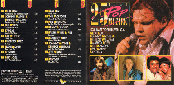 Various : 25 Jaar Popmuziek 1978 (CD, Comp, +Bo)