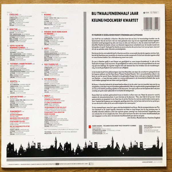 Keune / Hoolwerf Kwartet : Jazz From Ha(a)rlem (LP)